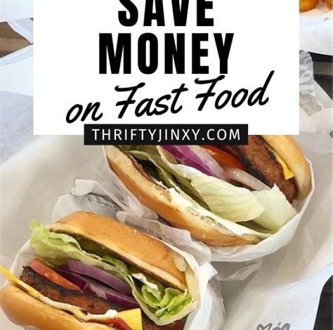 How To Save Money On Cheap Fast Food